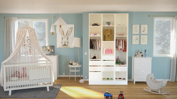 Optimum, Dressing chambre bébé