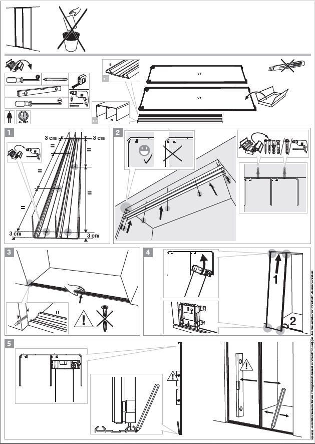 Made-to-measurse sliding door (aluminium)