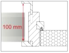 Optimum, Bloc porte ajustable - pose invisible