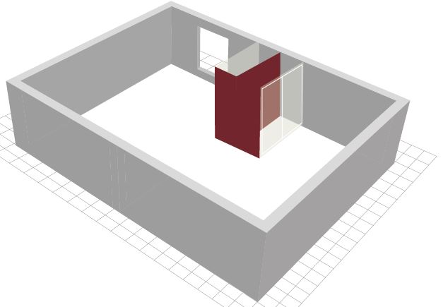 Créer un placard dans un loft