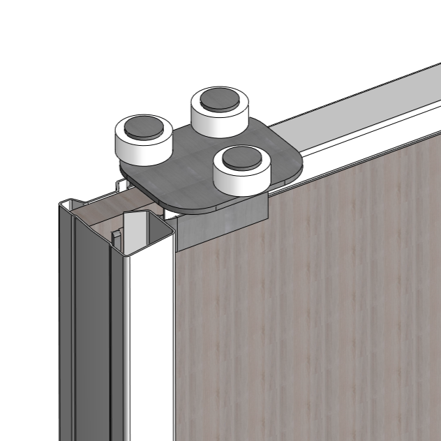 Comment poser des portes de placard coulissantes - Optimum 